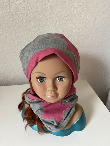 Set beanie mütze loop - *, +